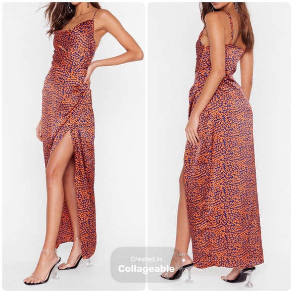 Nasty Gal Dresses & Skirts - NASTYGAL LEOPARD DRESS - SZ. 12